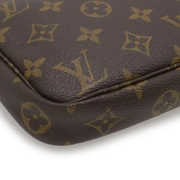 Louis Vuitton Monogram Pochette Pouch Handbag Party - Picture 3 of 8